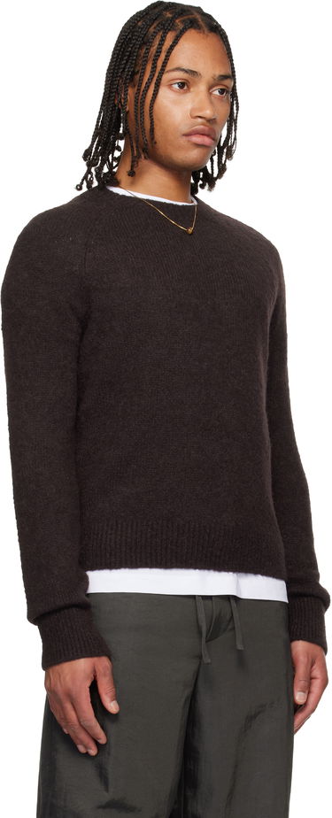 Sveter Dries Van Noten Raglan Sweater Šedá | 252-021223-2709, 4