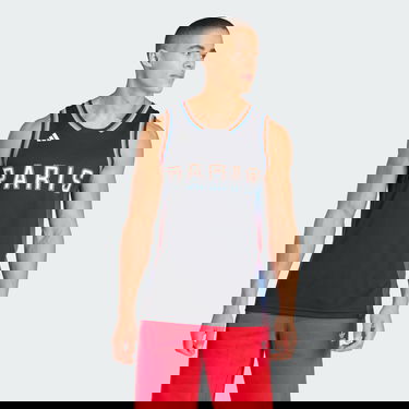 Dres adidas Originals Basketball AEROREADY Jersey Čierna | IN9095, 0