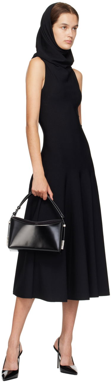 Taška cez rameno OSOI Black Patent Leather Shoulder Bag Čierna | 24SSB03004088, 3