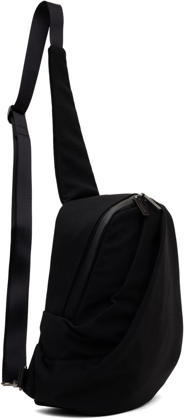 Taška cez rameno Yohji Yamamoto YOHJI YAMAMOTO Tuck Sling Backpack Čierna | HP-I06-860, 1