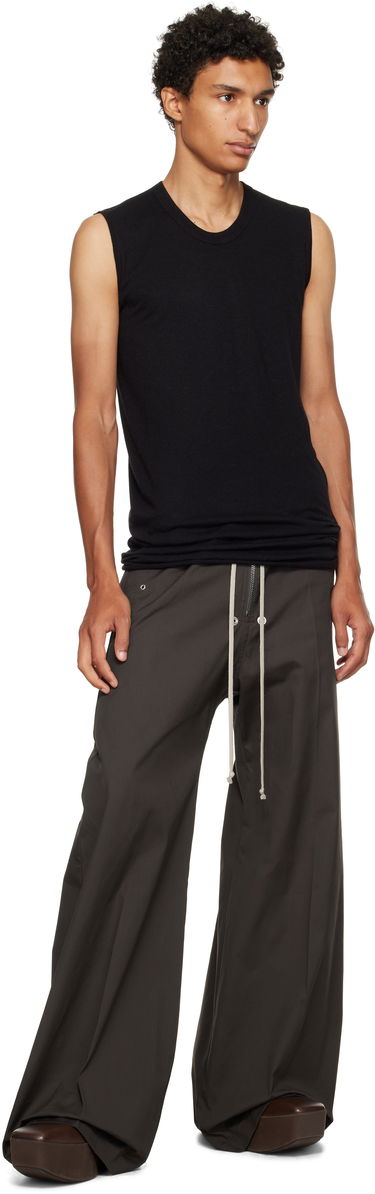 Tielko Rick Owens Rick Owens Concordians Basic Tank Top Čierna | RU02E1151 JR, 3