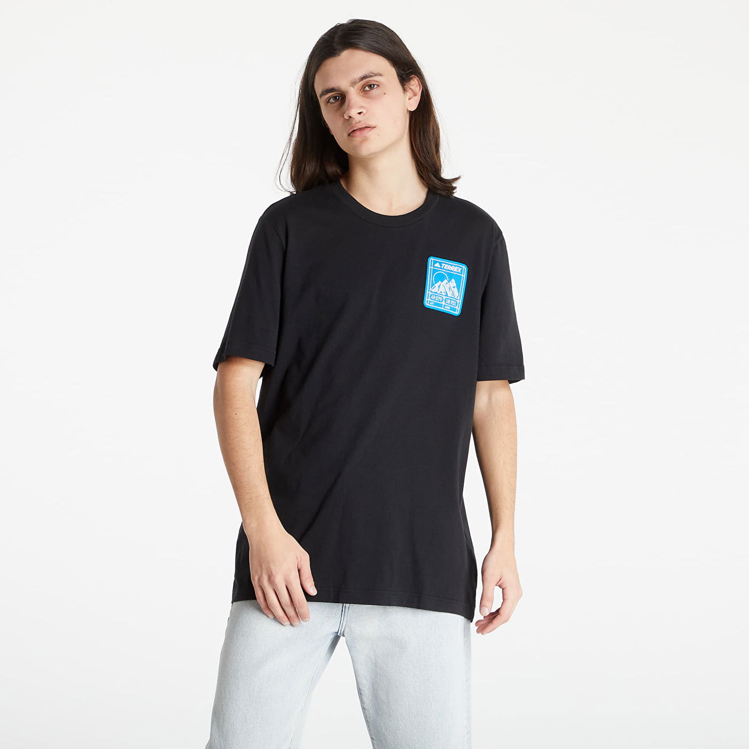 Tričko adidas Originals TX Patc MTN Tee Čierna | HE1764, 0