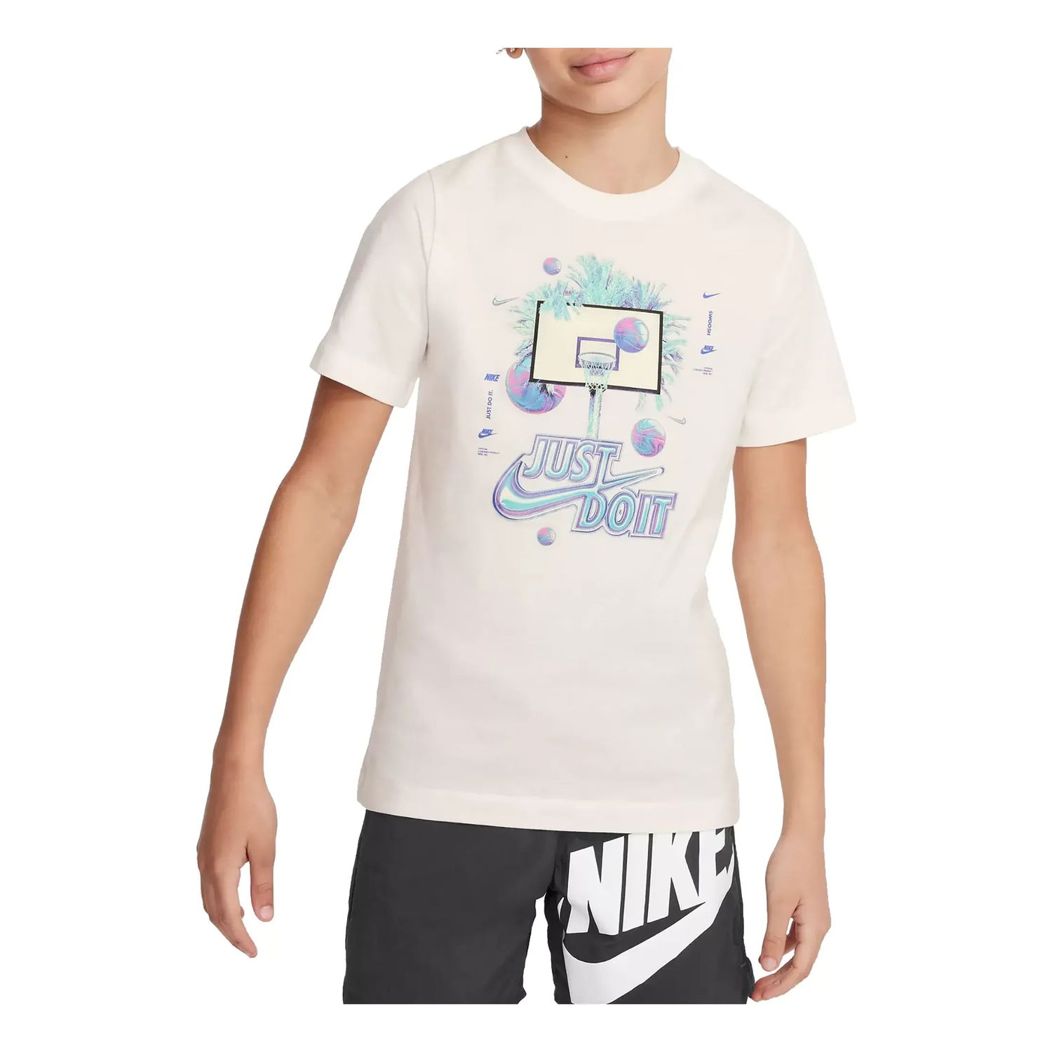 Tričko Nike Basketball Graphic T-Shirt Biela | FV8411-133, 0