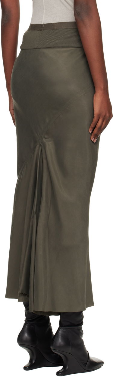 Sukňa Rick Owens Concordians Calf Bias Midi Skirt Zelené | RP02E4334 HSCH, 2