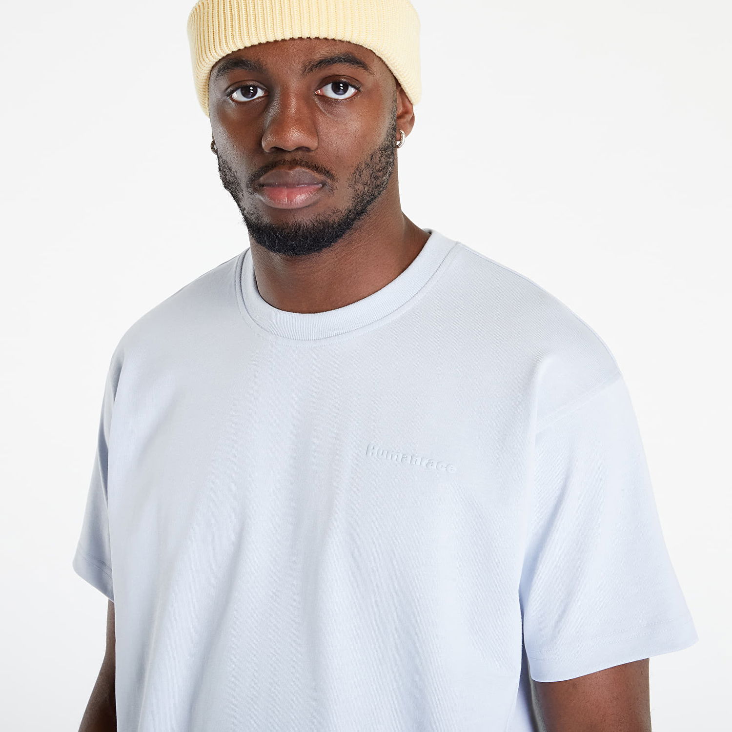 Tielko adidas Originals Pharrell Williams Basics Tee Modrá | HS4836, 1