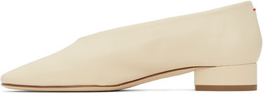 Oblečenie Aeyde Aeyde Delia Leather Ballerina Flats Béžová | A11-PU-GELR25CH-0221-100-007, 2
