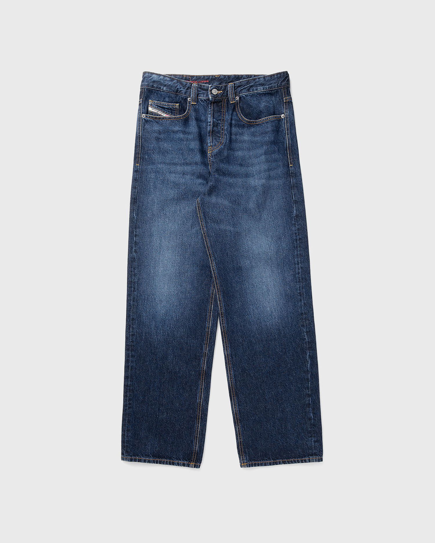Džínsy Diesel D-Macro Wide-Leg Jeans Modrá | A11598-09I27-01, 0
