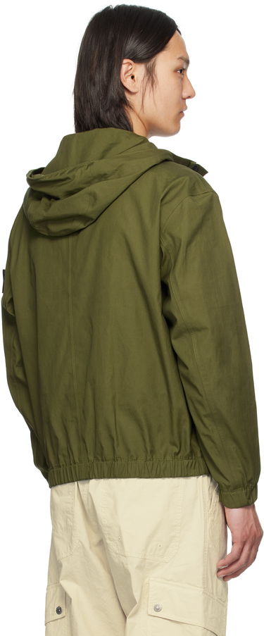 Vetrovka Stone Island Stone Island Supima Cotton Canvas Jacket Zelené | K1S15 4100079 S0011, 2