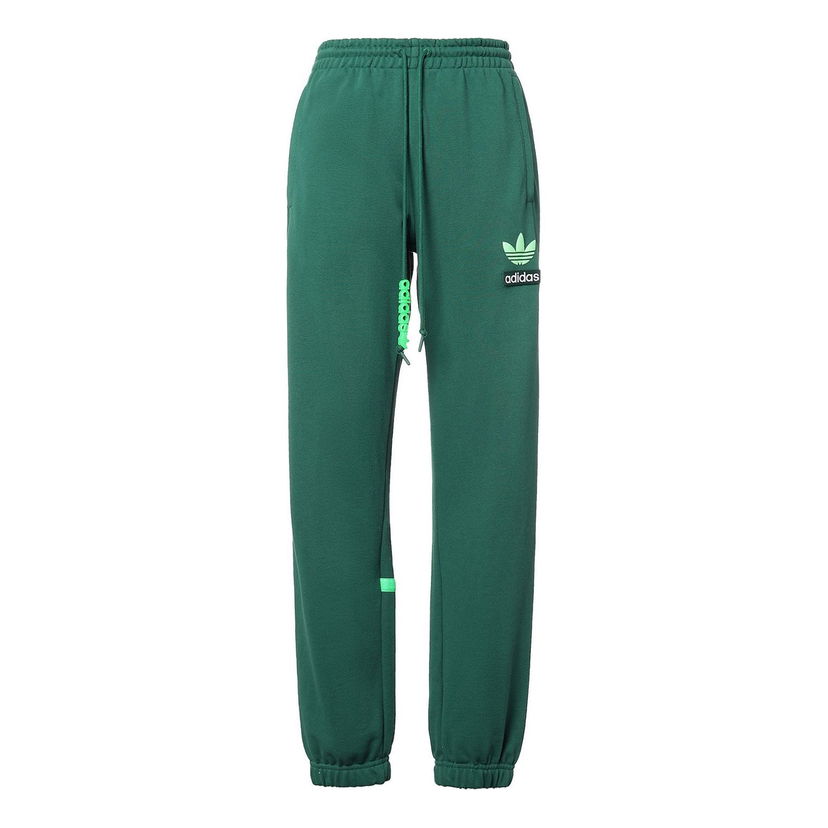 Tepláky adidas Originals Originals Big Trefoil Pants Zelené | H09343