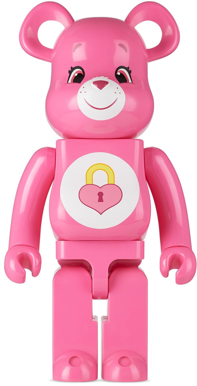 Zberateľské Medicom Toy Pink Care Bears 'Secret Bear' 1000％ Bearbrick Ružová | 4530956603360