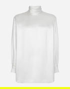 Silk Turtleneck Long Sleeve
