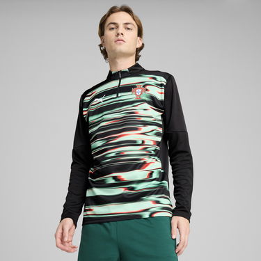Sveter Puma Portugal Pre-Match Quarter-Zip Top Rôznofarebný | 779545_18, 0