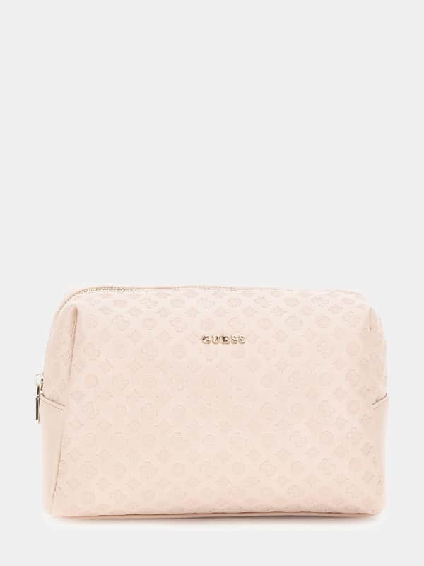 Kabelka GUESS Peony 4G Logo Toiletry Bag Béžová | PW7437P4215, 0
