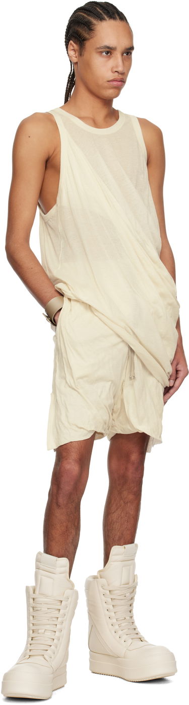 Šortky Rick Owens Rick Owens Hollywood DBL Long Boxers Shorts Béžová | RR01E5304 UCDB, 3