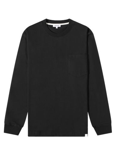 Tričko NORSE PROJECTS Johannes Standard Pocket Tee Čierna | N10-0205-9999