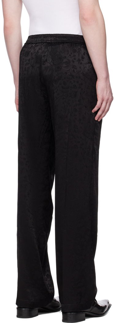 Nohavice Y/PROJECT Y/Project Jacquard Lounge Pants Čierna | PANT98-S24, 2