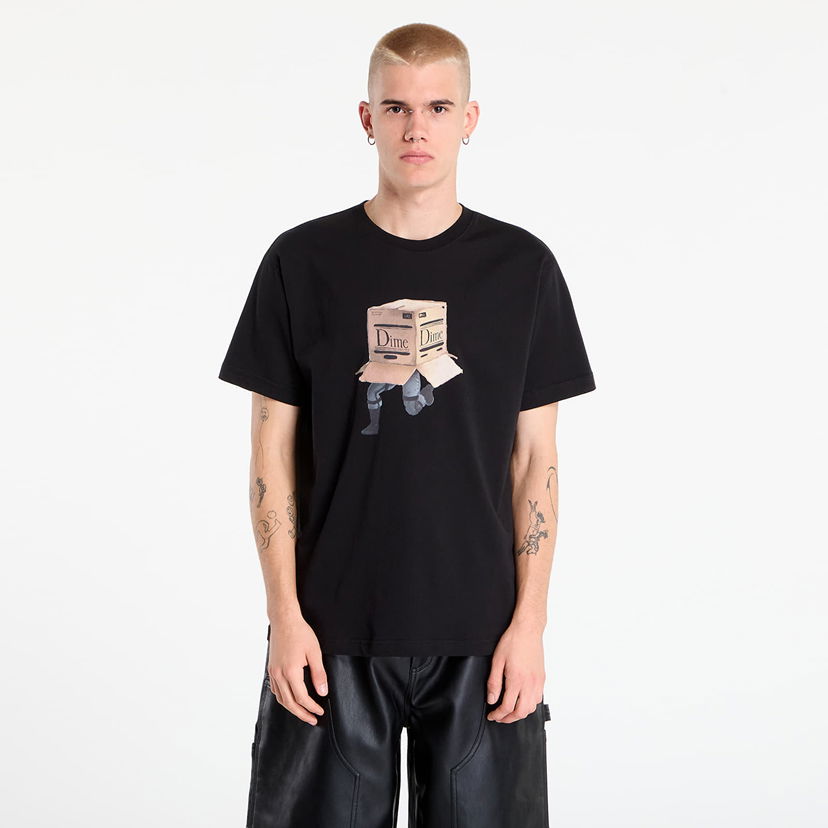 Tričko Dime DIME Solid T-Shirt Čierna | DIMESU2551BLK