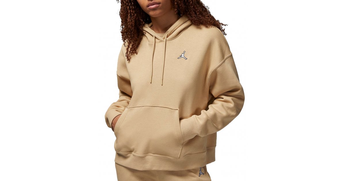 Mikina Jordan Brooklyn Hoodie Béžová | dq4458-277, 1