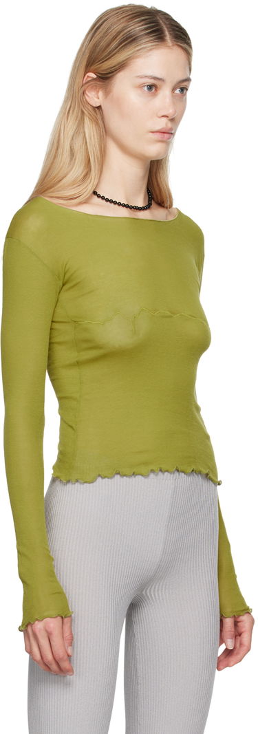Tričko Baserange Tabbys Star Long Sleeve T-Shirt Zelené | TOTA-CG-AU24, 1