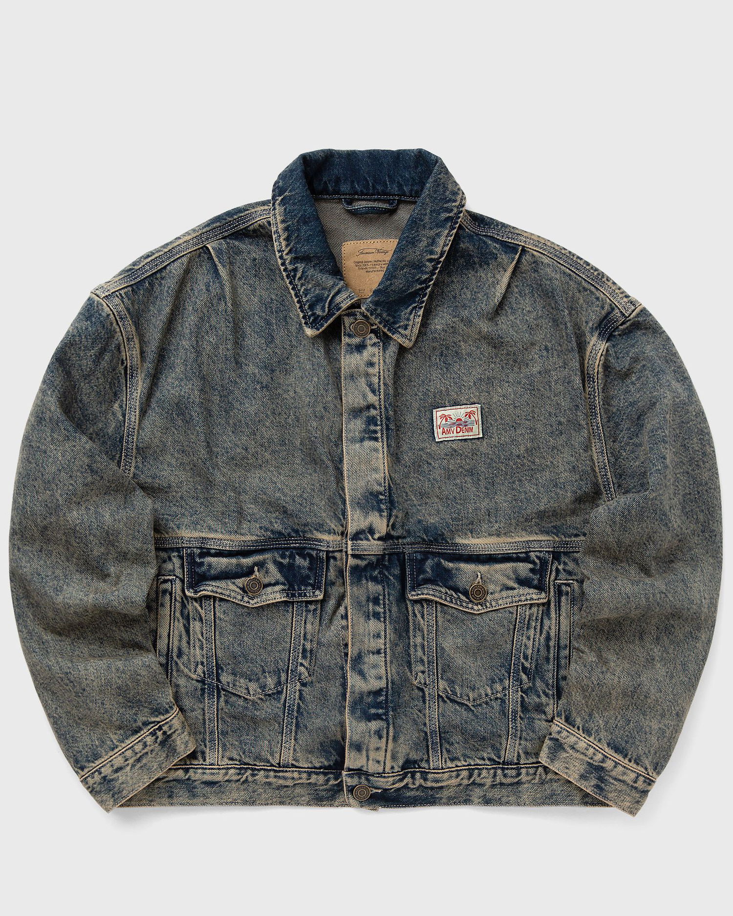 Bunda American Vintage JOYBIRD VEST Šedá | JOY16FH24-DIRTY-VINTAGE, 0