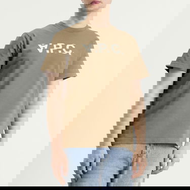 Tričko A.P.C. VPC Logo T-Shirt Béžová | COHMB-M26384-JMA, 2