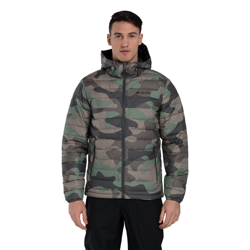 Prešívaná bunda Columbia Powder Lite™ Hooded Jacket Rôznofarebný | 1693931317