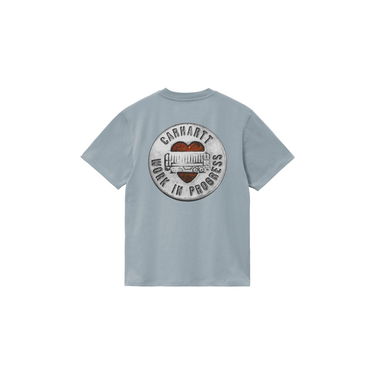 Tričko Carhartt WIP Short Sleeve T-Shirt Modrá | I034702_8, 3