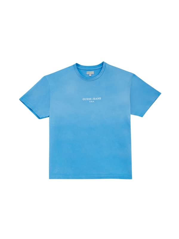 Tričko GUESS Classic Logo T-Shirt Modrá | M2BI01KBB50, 0