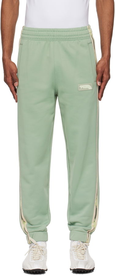 Tepláky MAISON KITSUNÉ Maison Kitsuné Flash Fox Track Pants Zelené | OM01126KM0322, 0