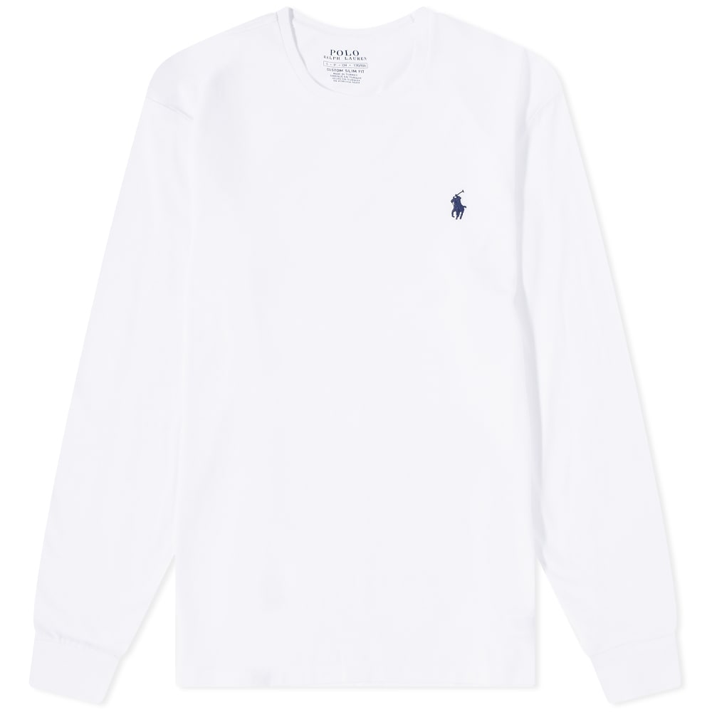 Ralph Lauren Custom Slim Fit Long Sleeve T-Shirt