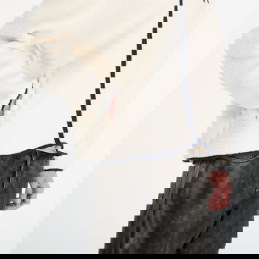 Bunda New Era MLB New York Yankees Hooded Sherpa Jacket Biela | 60758709, 2