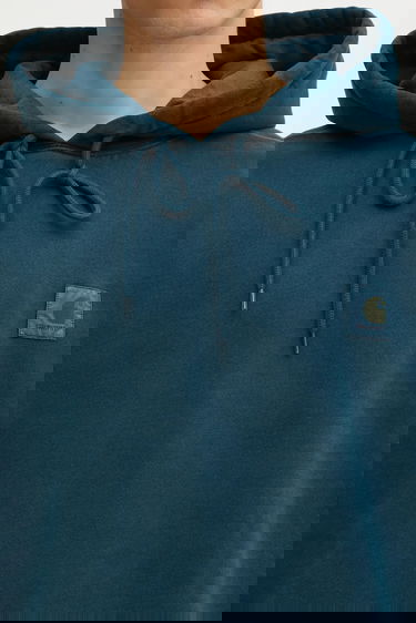 Mikina Carhartt WIP Hooded Vista Sweat Hoodie Tyrkysová | I029523.0AUGD, 3