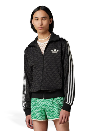 Bunda adidas Originals Adicolor 70s Monogram Track Jacket Čierna | IP6982