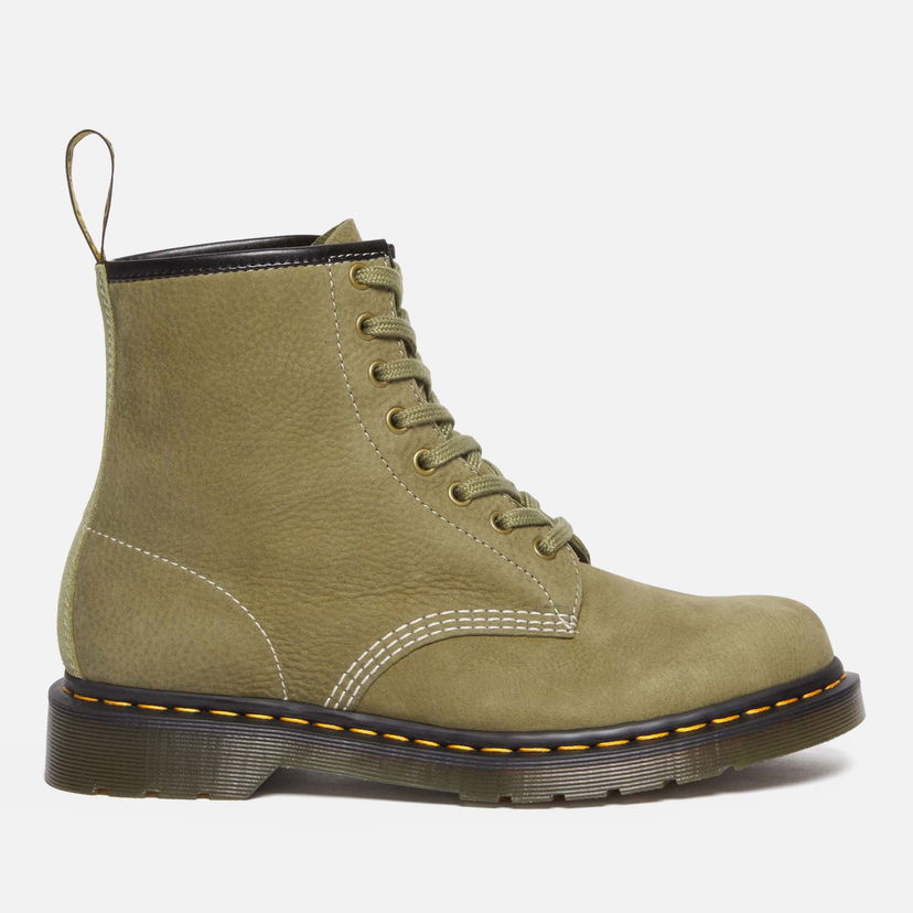 Tenisky a topánky Dr. Martens Men's 1460 Nubuck 8-Eye Boots - Hnedá | 31695357