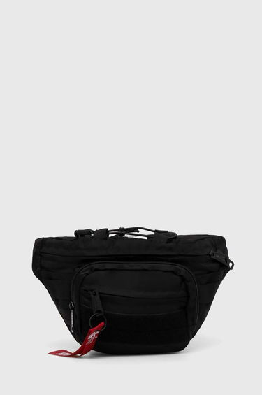 Ľadvinka Alpha Industries Waist Bag Čierna | 128925, 0