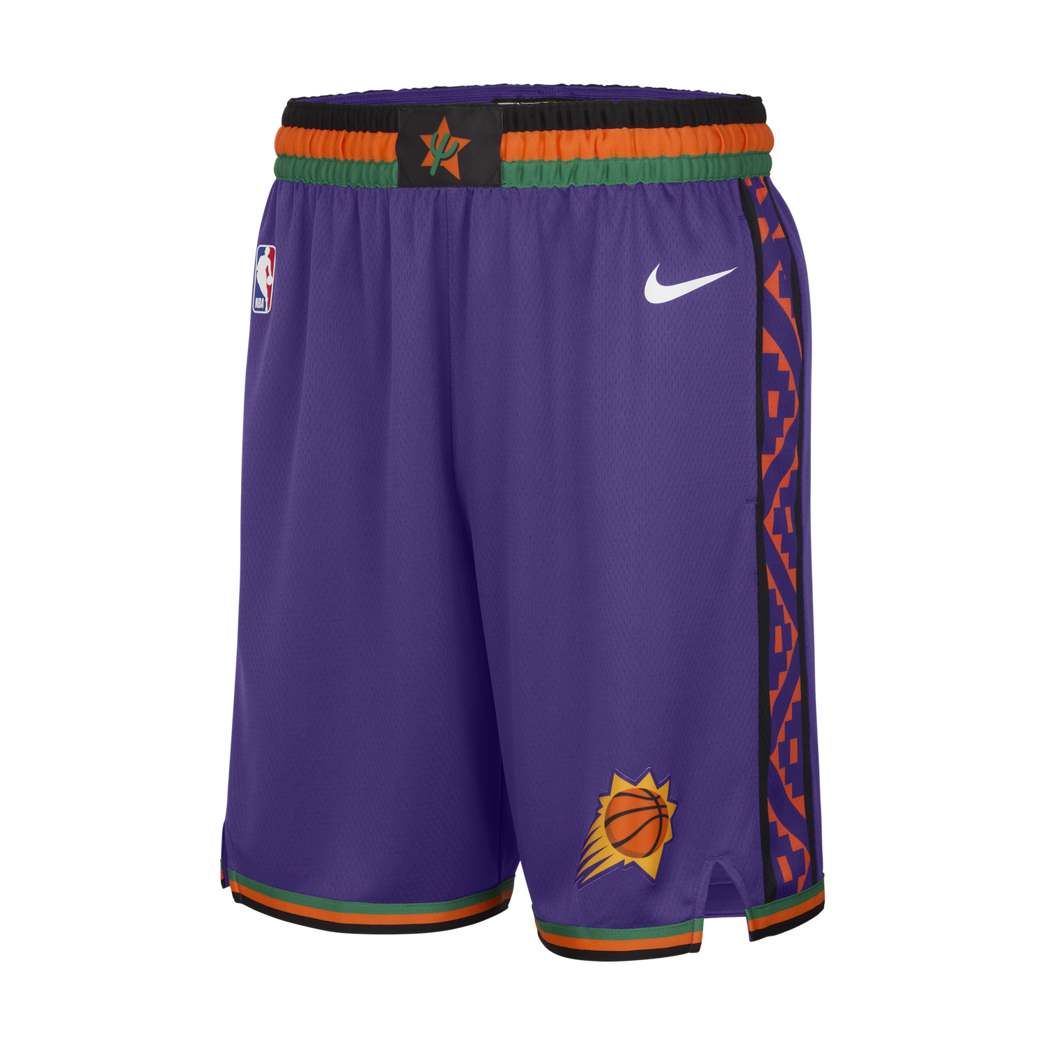 Šortky Nike Dri-FIT NBA Swingman Phoenix Suns City Edition 2024/25 Fialová | FQ4420-504, 0