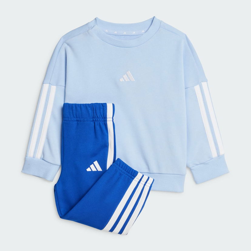 Súprava adidas Performance Essentials Crewneck Sweatshirt and Joggers Set Modrá | JD6483