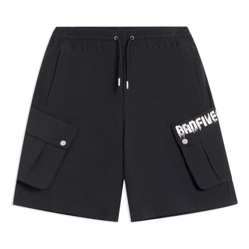 Šortky Li-Ning Graphic Pocket Shorts Čierna | AKSS603-2