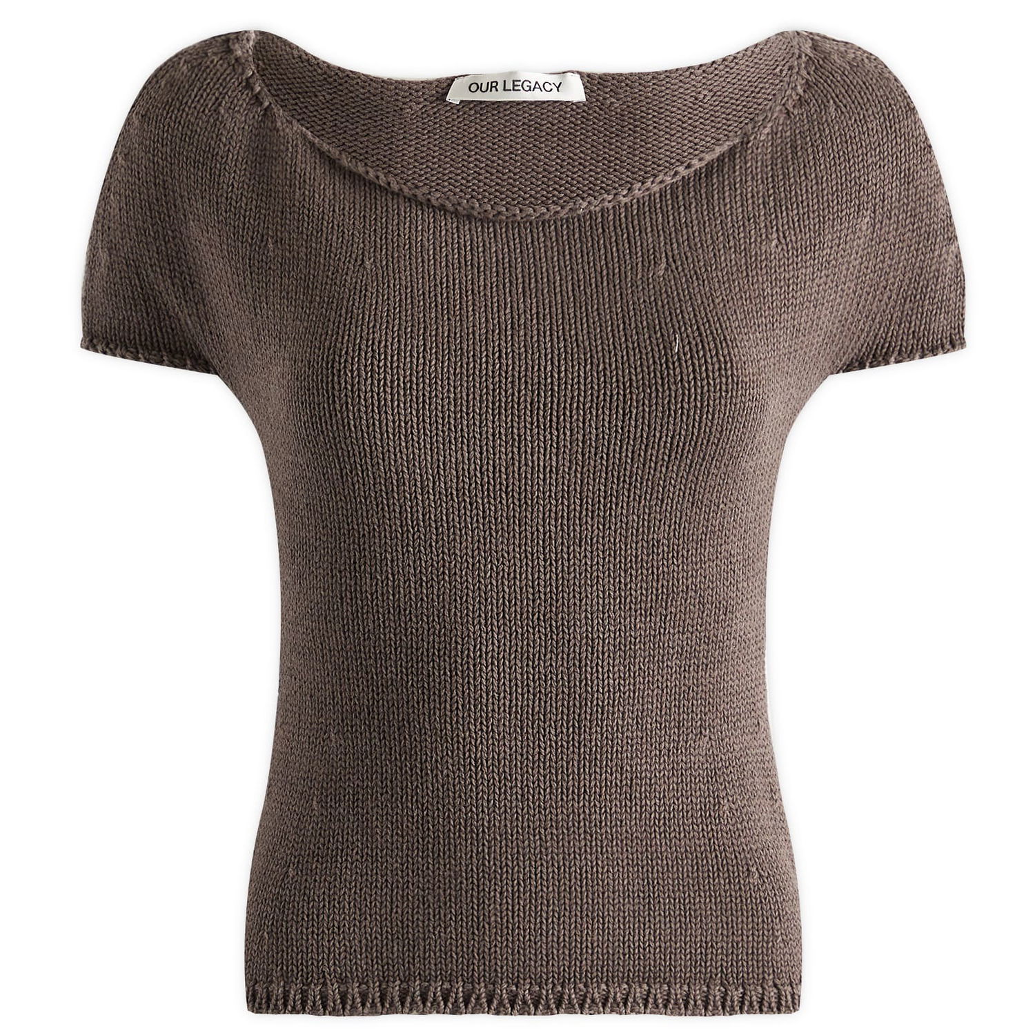 Sveter OUR LEGACY Our Legacy Women's Knitted Tank Top Hnedá | W2253SW, 0