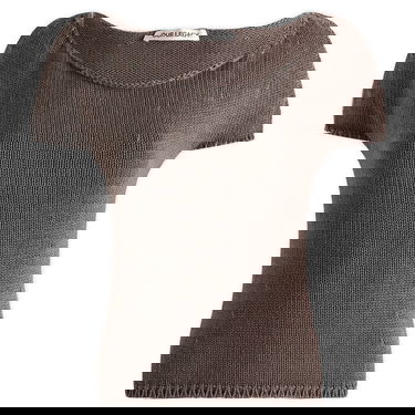 Sveter OUR LEGACY Our Legacy Women's Knitted Tank Top Hnedá | W2253SW, 0
