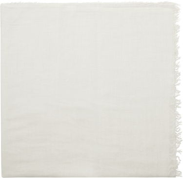 Šál Rick Owens Rick Owens Hollywood Kika Mega Scarf Biela | RU01E5474 SCAR, 1