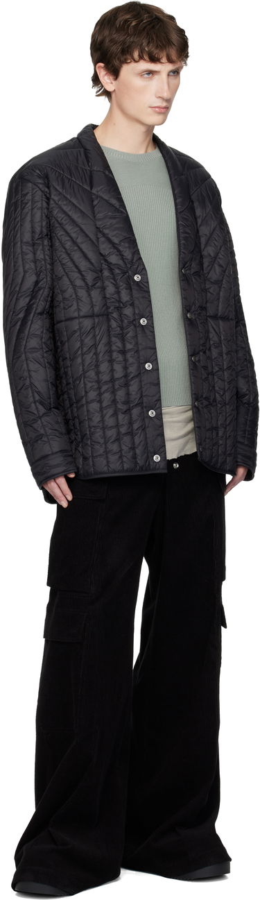 Prešívaná bunda Rick Owens Concordians Long Sleeve Quilted Liner Down Jacket Čierna | RU02E1755 NPT1, 3