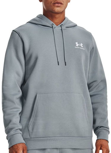 Mikina Under Armour Essential Fleece Hoodie Šedá | 1373880-465, 0