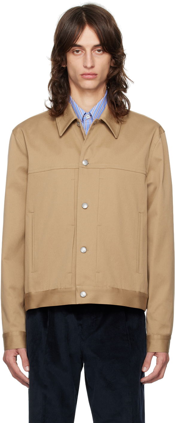 Bunda Paul Smith Paul Smith Slim-Fit Jacket Béžová | M1R-054Z-N02138-60, 0