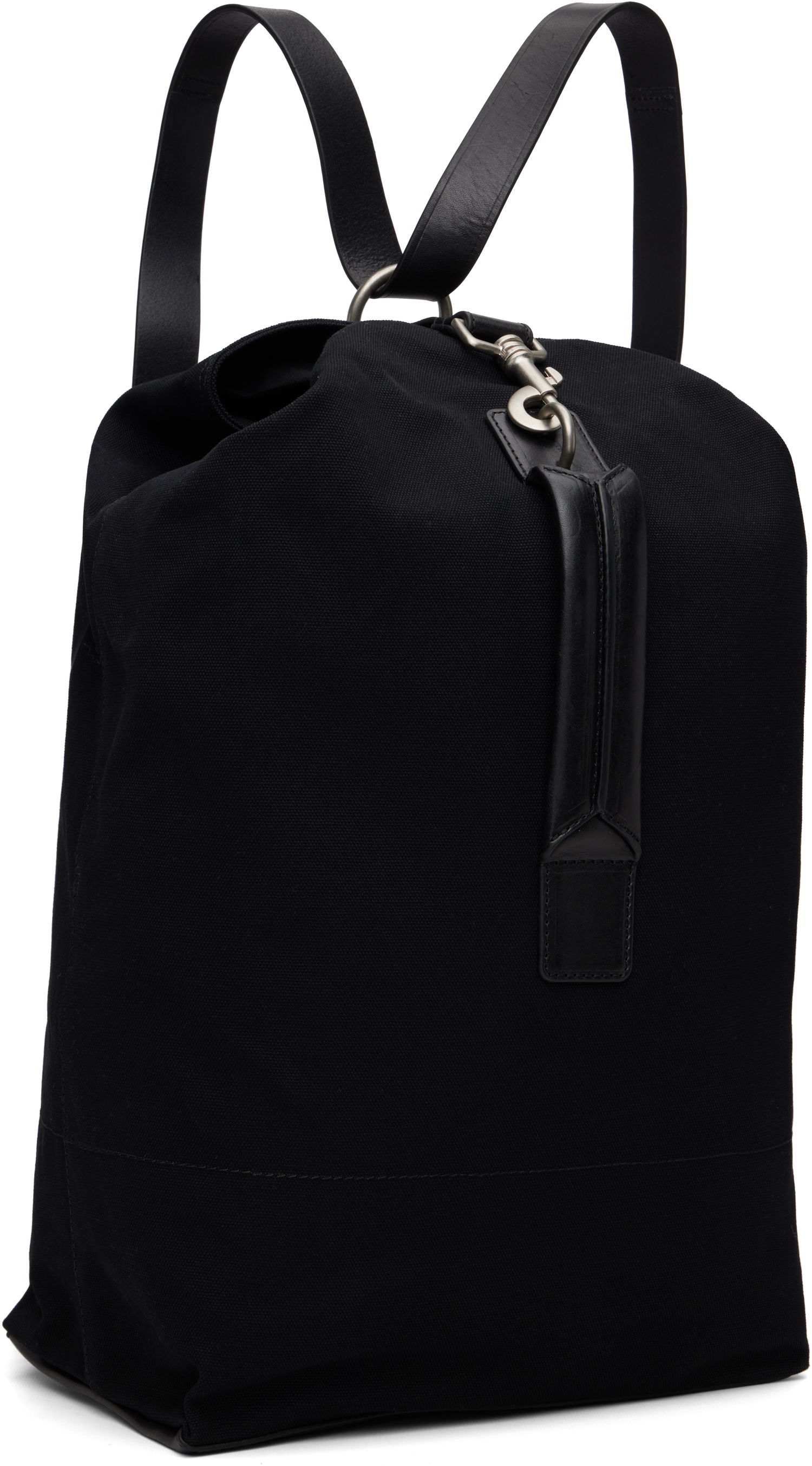 Batoh Dries Van Noten Dries Van Noten Adjustable Canvas Backpack Čierna | 252-021518-654, 1