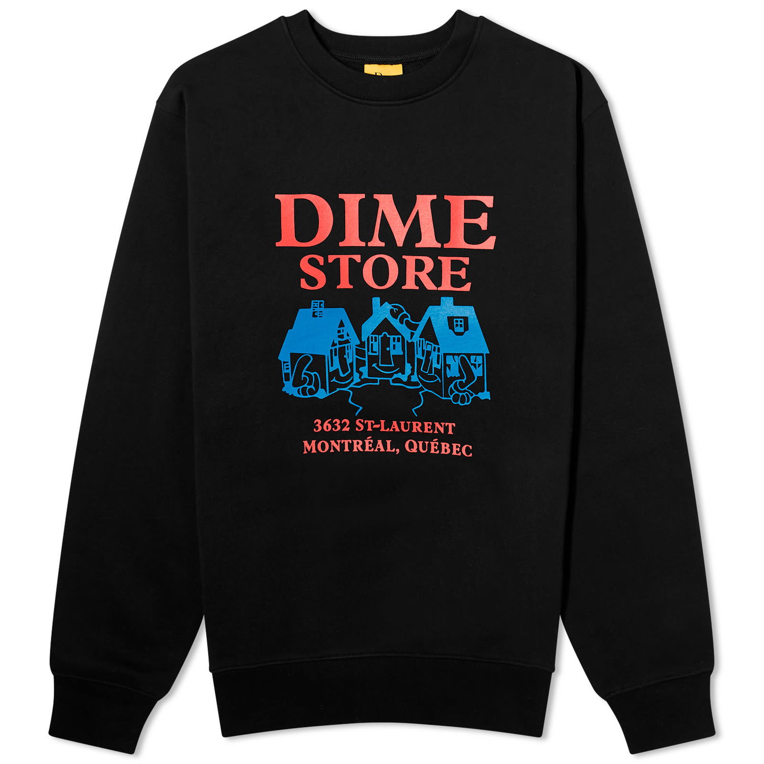 Sveter Dime Skateshop Sweat Čierna | DIMESP2418BLK, 0