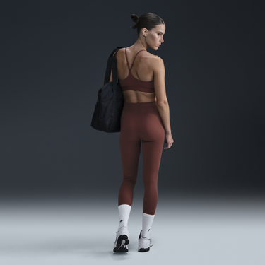 Legíny Nike Nike Zenvy 7/8 High-Waisted Gentle Support Leggings Hnedá | DQ6015-218, 2