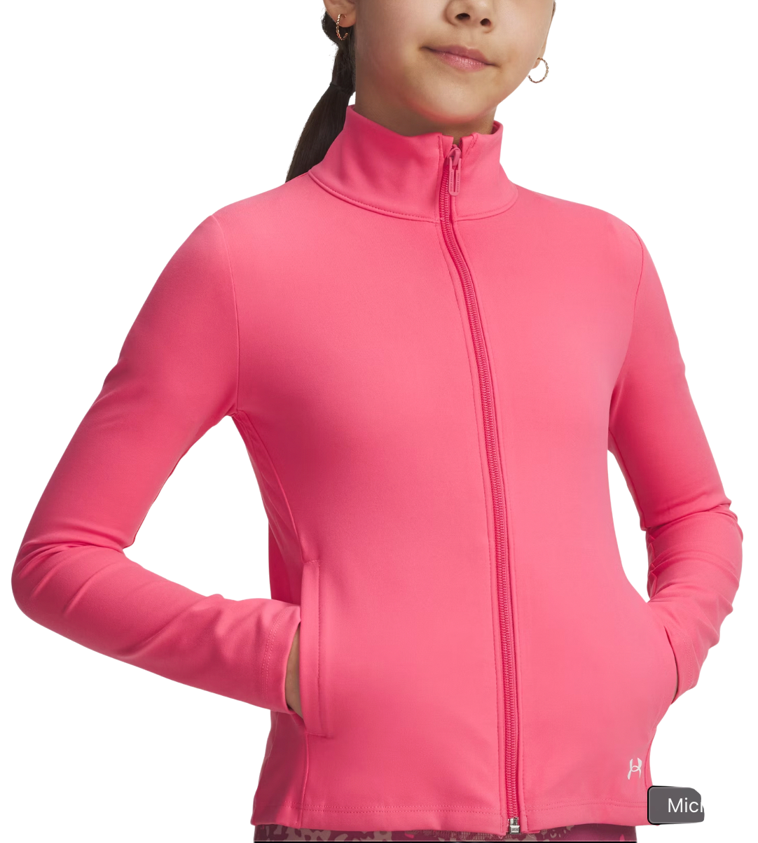 Bunda Under Armour Motion Full-Zip Jacket Ružová | 1386025-672, 0