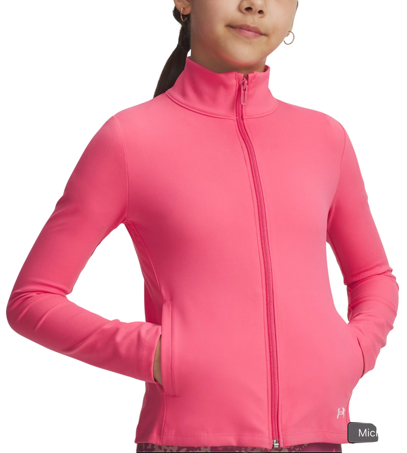 Bunda Under Armour Motion Full-Zip Jacket Ružová | 1386025-672
