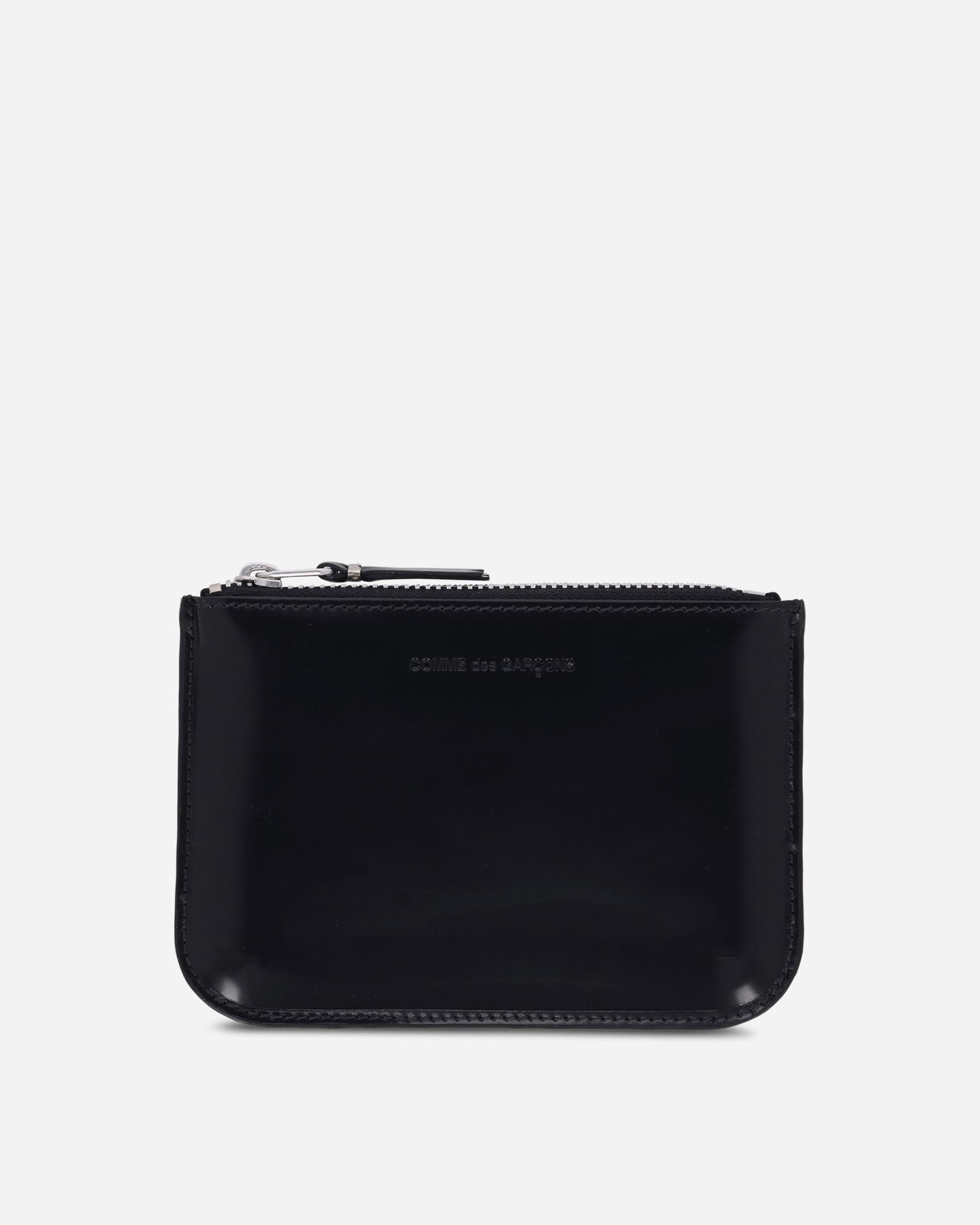 Peňaženka Comme des Garçons Mirror Inside Zip Pouch Čierna | SA8100MI SIL, 1